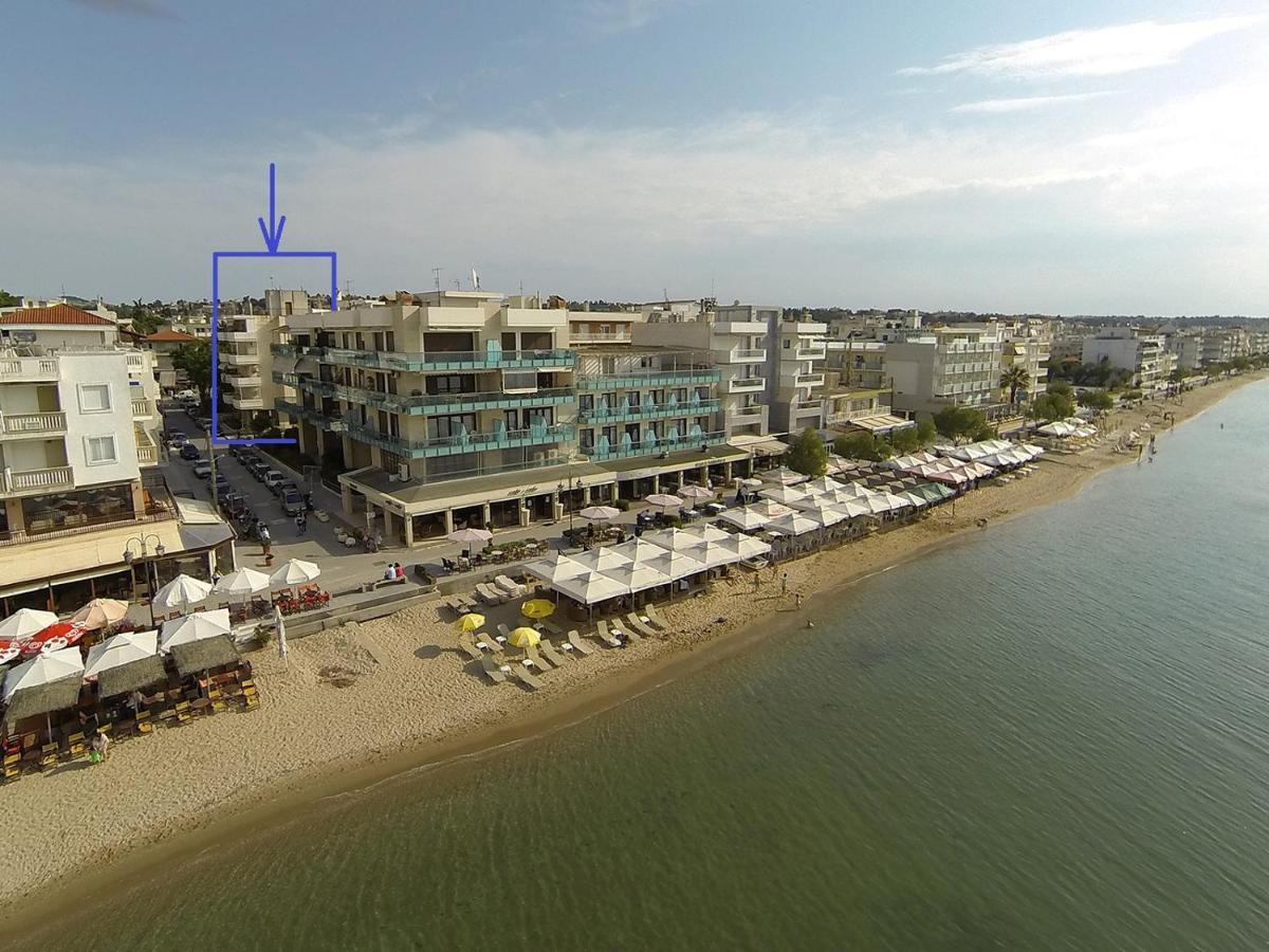 Appartamento Aegean Studio By The Sea II Peraía Esterno foto